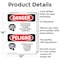 Signmission Safety Culture Sign, 10 in Width, Aluminum, Rectangle, Bilingual OS-2PACK-DS-A-1014-VS-1183 - alternate 8